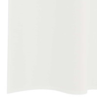 Produktbild för Voile gardiner med öglor 2 st vit 140x140 cm