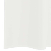 Produktbild för Voile gardiner med öglor 2 st vit 140x245 cm