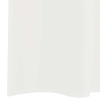 Produktbild för Voile gardiner med öglor 2 st vit 140x260 cm