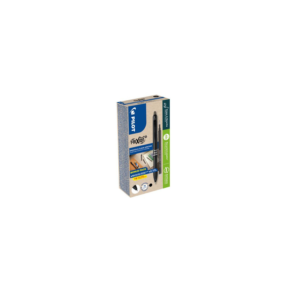 Produktbild för Gelpenna PILOT Frixion Ball Plus 10+10 s