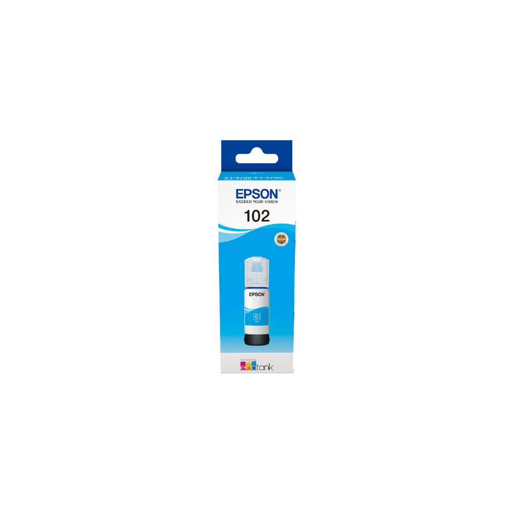 Produktbild för Bläckpatron EPSON T102 C13T03R240 cyan