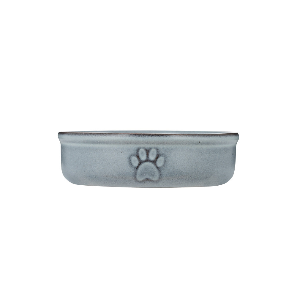 Produktbild för Keramikskål Reactive Paw Blå MC d=150x50mm