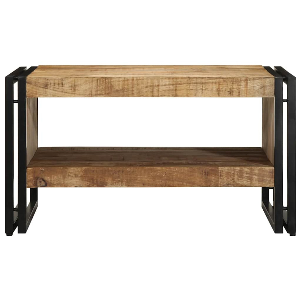 Produktbild för Soffbord 70x50x38 cm massivt grovt trä mango