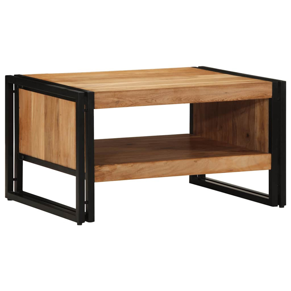 Produktbild för Soffbord 70x50x38 cm massivt trä akacia