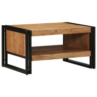 Produktbild för Soffbord 70x50x38 cm massivt trä akacia