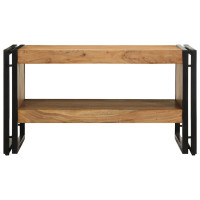Produktbild för Soffbord 70x50x38 cm massivt trä akacia