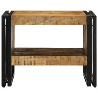 Produktbild för Soffbord 50x50x38 cm massivt grovt trä mango
