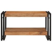 Produktbild för Soffbord 70x50x38 cm massivt trä akacia