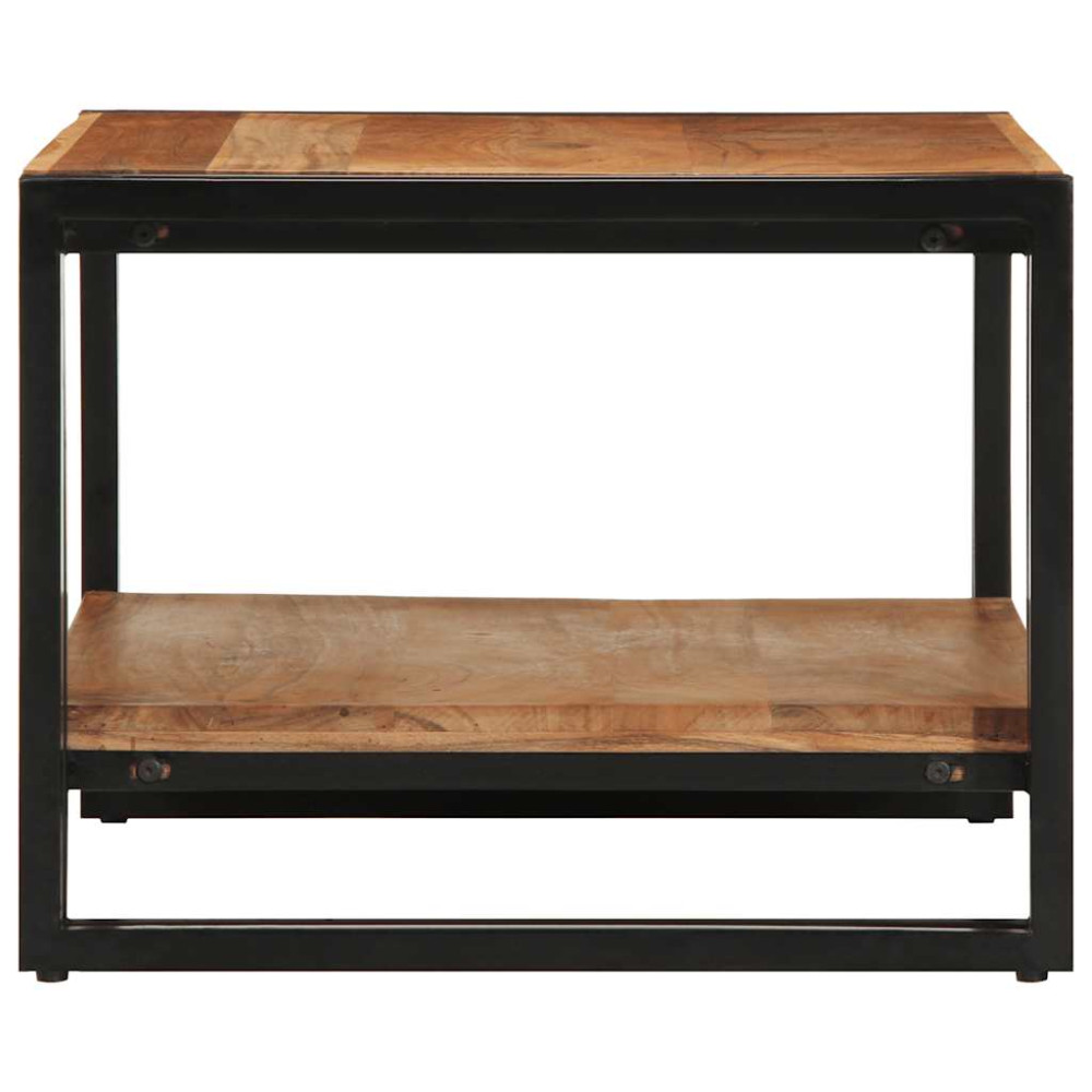 Produktbild för Soffbord 70x50x38 cm massivt trä akacia