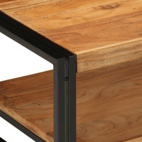 Produktbild för Soffbord 70x50x38 cm massivt trä akacia