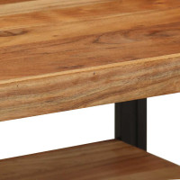 Produktbild för Soffbord 70x50x38 cm massivt trä akacia