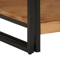Produktbild för Soffbord 70x50x38 cm massivt trä akacia