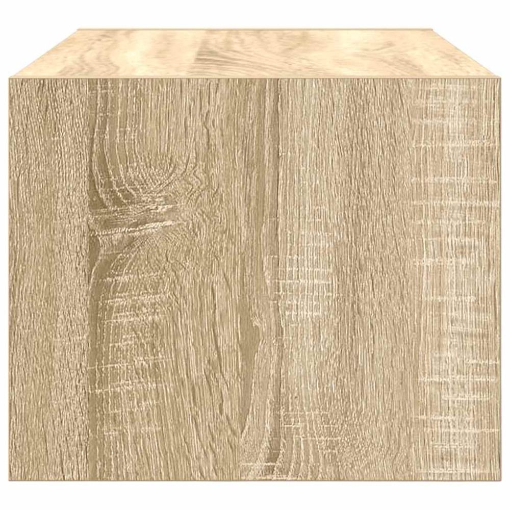 Produktbild för TV-bänkar 2 st Sonoma ek 60x31x25,5 cm konstruerat trä