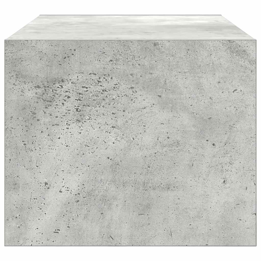 Produktbild för TV-bänkar 2 st betonggrå 60x31x25,5 cm konstruerat trä