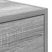 Produktbild för TV-bänkar 2 st grå Sonoma 60x31x25,5 cm konstruerat trä