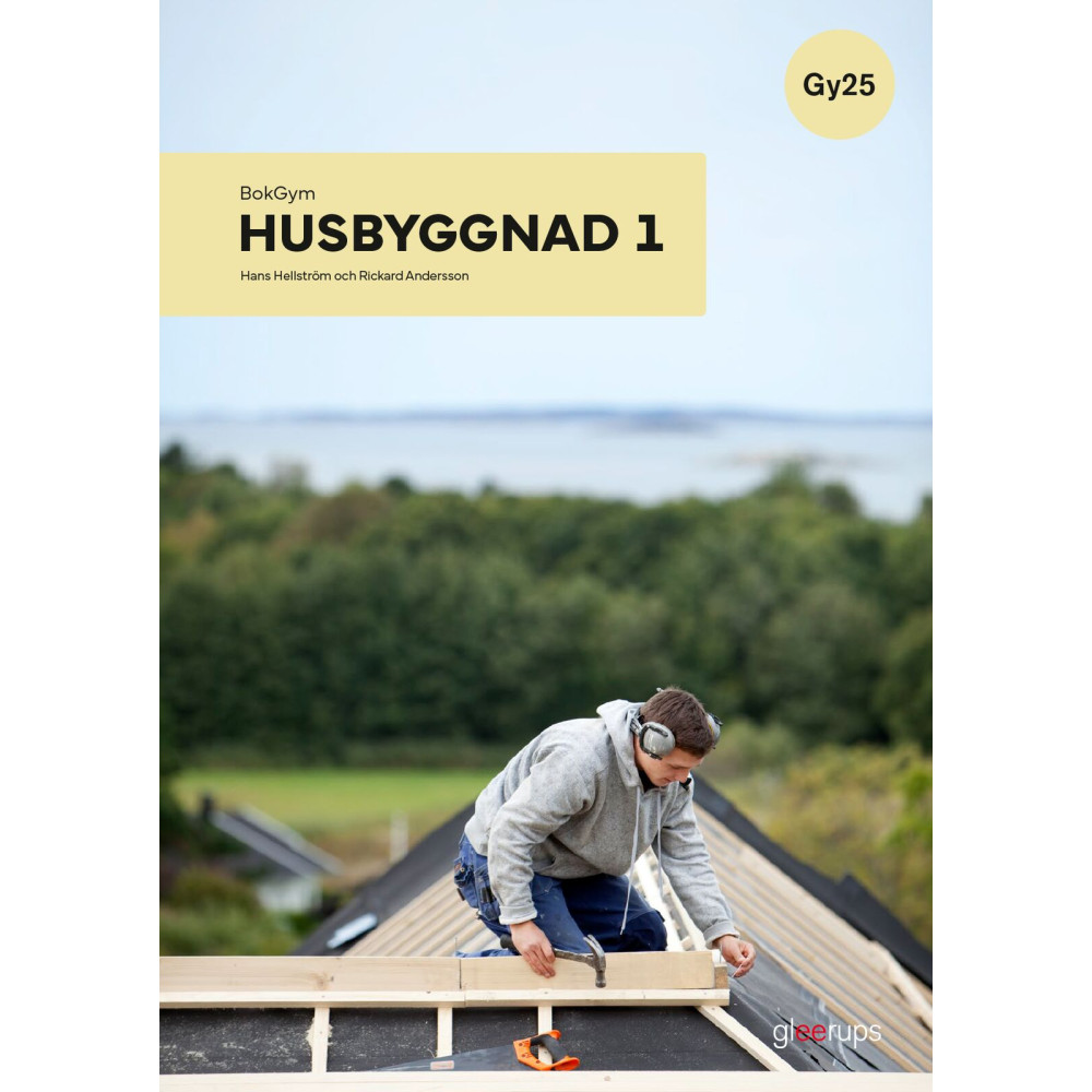 Produktbild för BokGym Husbyggnad 1, bok, Gy25 (bok, spiral)