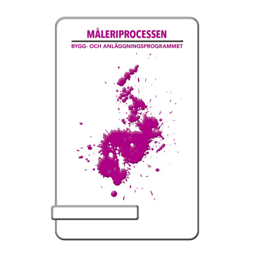 Peter Linusson Måleriprocessen (bok, spiral)