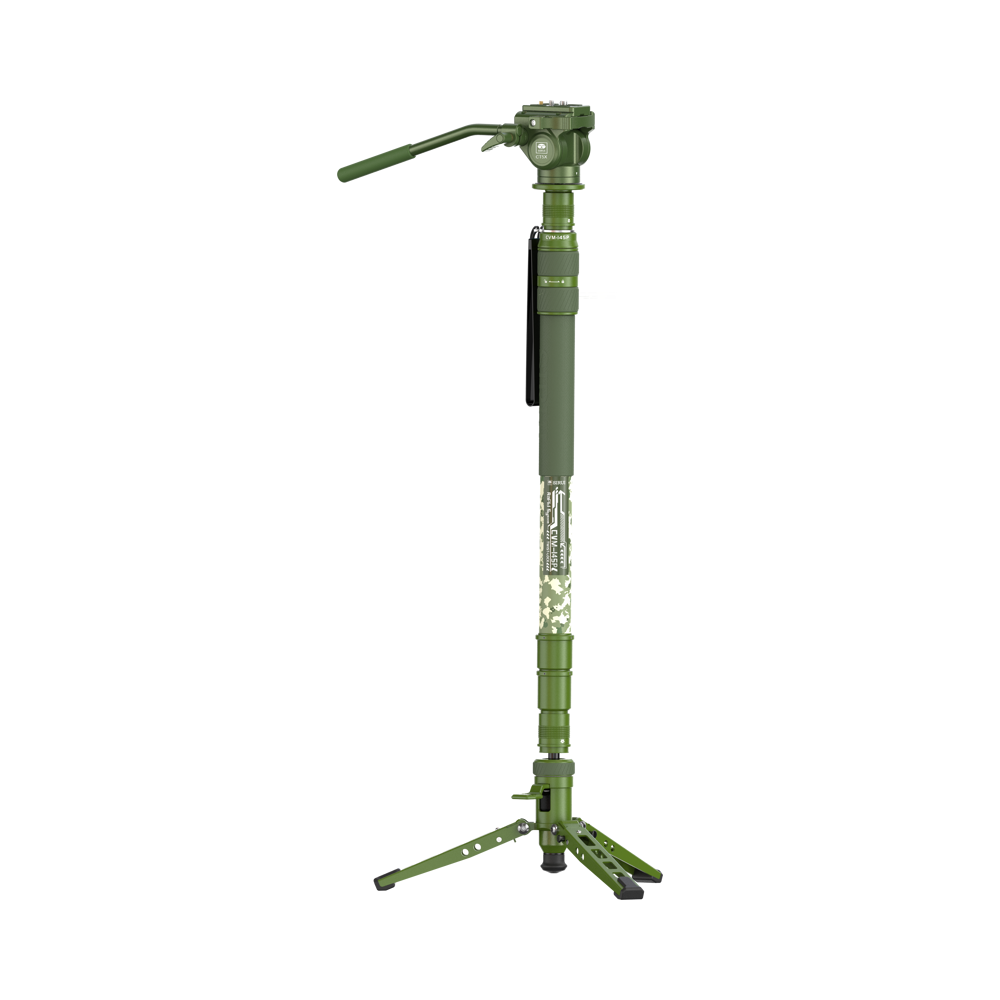 Produktbild för Sirui Monopod Video Set Pedal Version Camouflage CVM-145P + CT5X