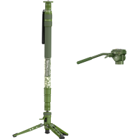 Produktbild för Sirui Monopod Video Set Pedal Version Camouflage CVM-145P + CT5X