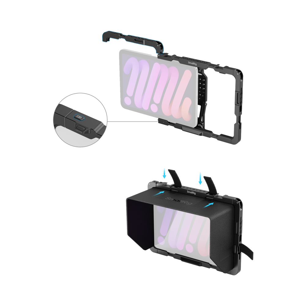 Produktbild för SmallRig 5058 Cage for iPad mini