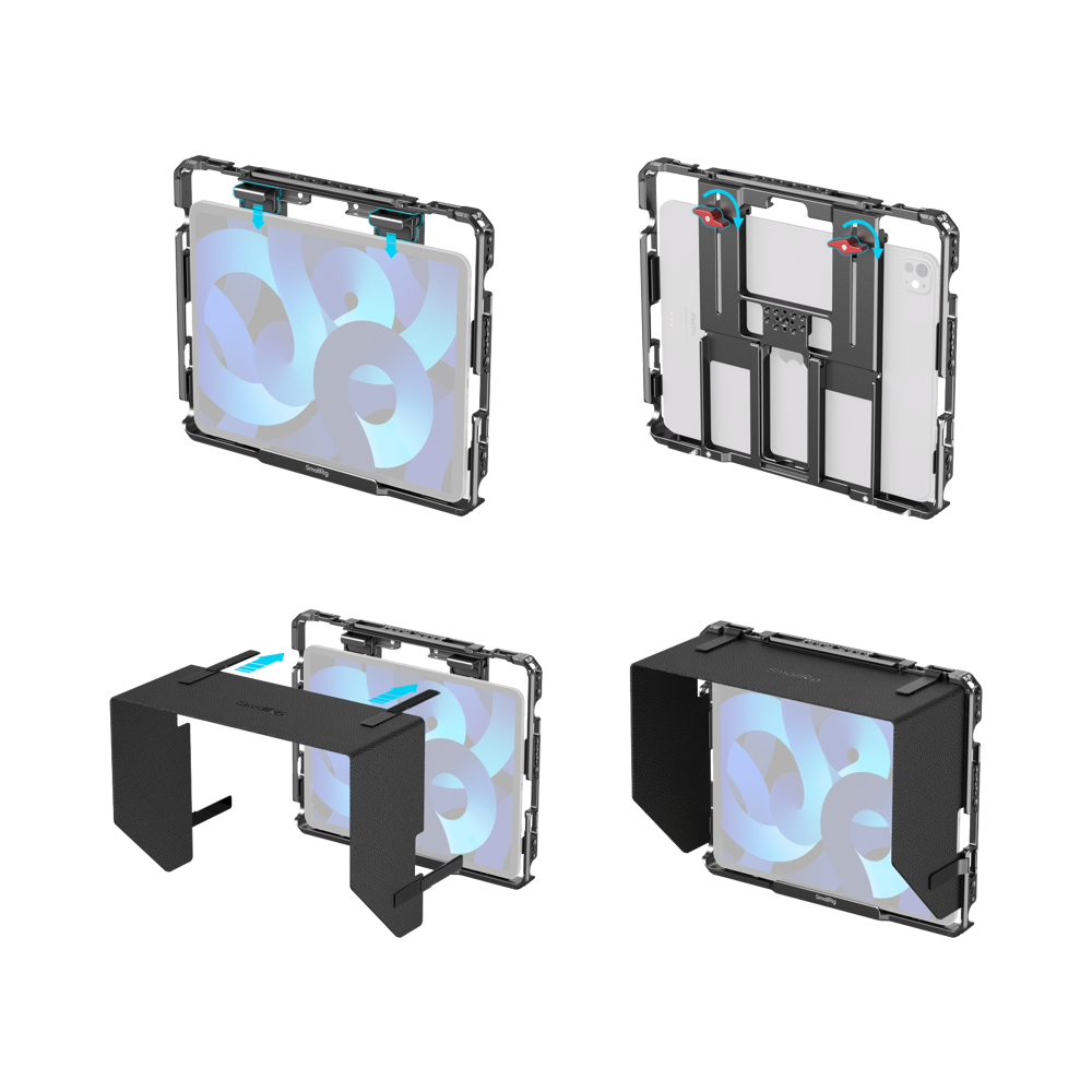 Produktbild för SmallRig 5059 Universal Tablet Cage for iPad