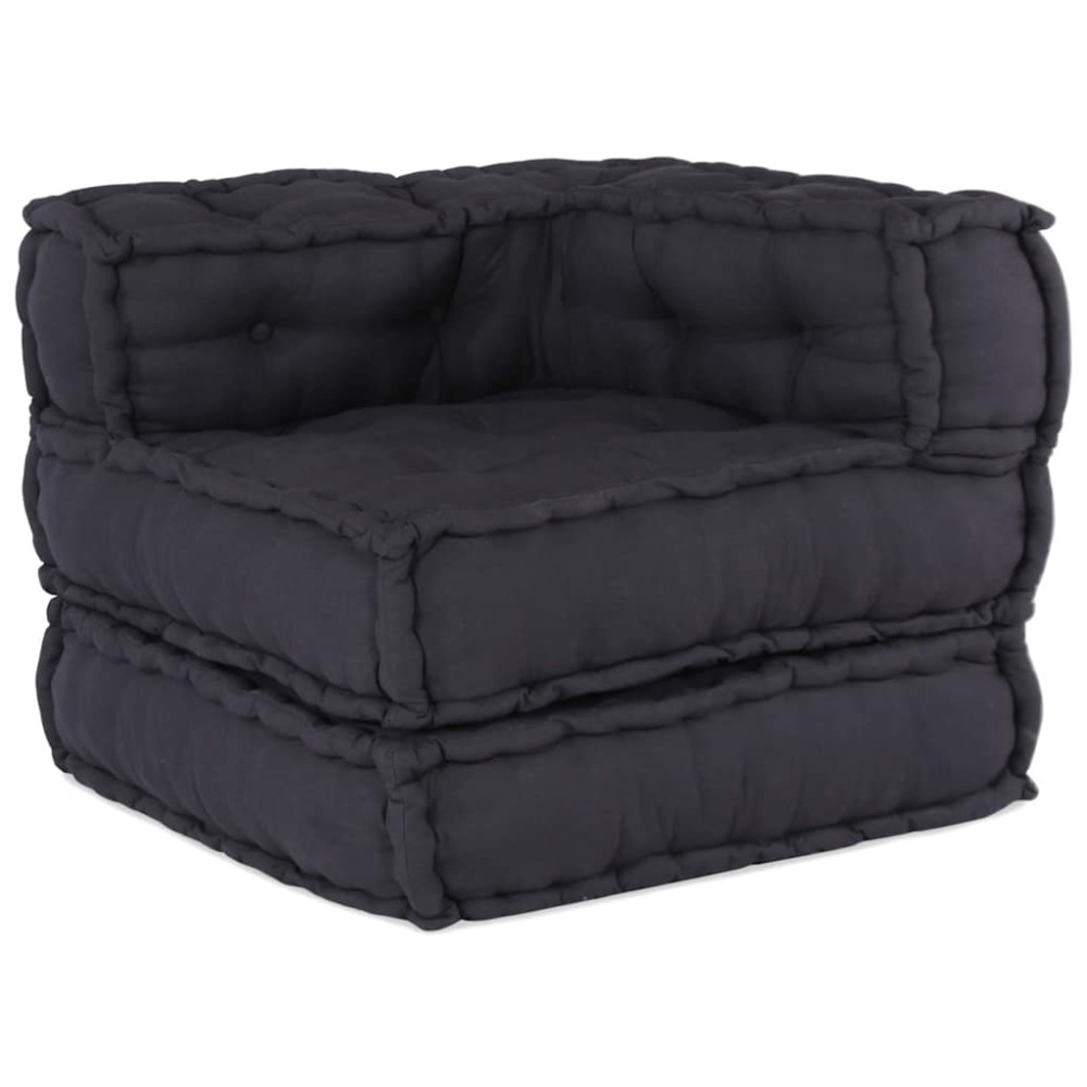 Produktbild för Modulär soffa antracit 70x70x54 tyg