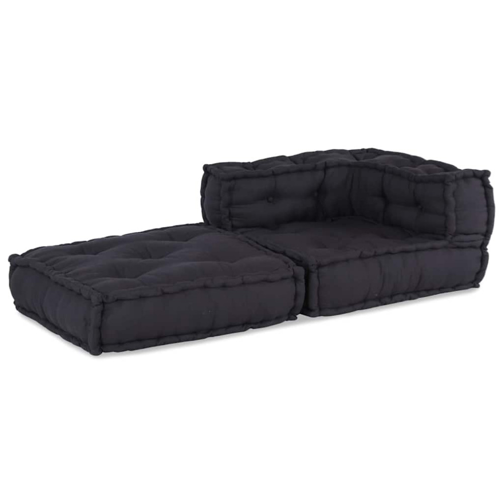 Produktbild för Modulär soffa antracit 70x70x54 tyg