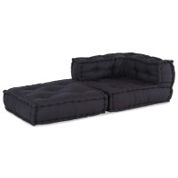 Produktbild för Modulär soffa antracit 70x70x54 tyg