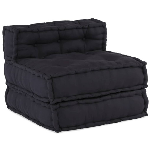 vidaXL Modulär soffa antracit 70x70x54 tyg