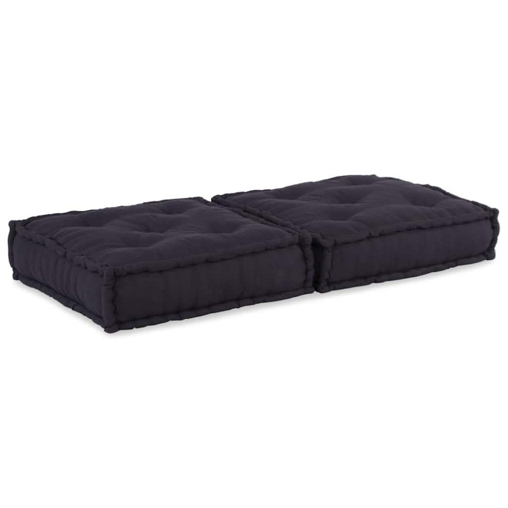 Produktbild för Modulär soffa antracit 70x70x36 tyg