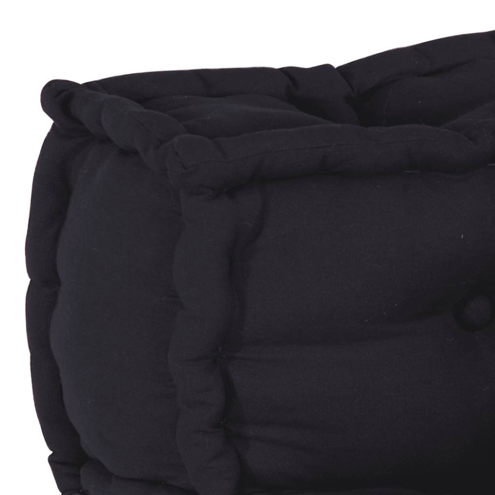 Produktbild för 2-sits modulsoffaantracit 140x70x36 tyg