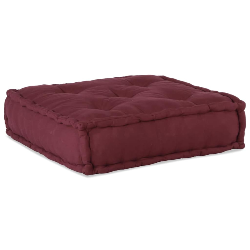 Produktbild för Modulär soffa rödbrun 70x70x54 tyg