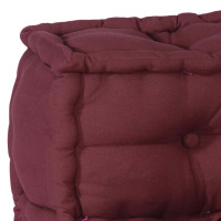 Produktbild för Modulär soffa rödbrun 70x70x54 tyg