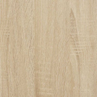 Produktbild för Sängbord med 3 lådor 2 st, Sonoma Ek 39x35x65 cm
