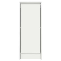 Produktbild för Skänk vit 29,5x34x76 cm konstruerat trä