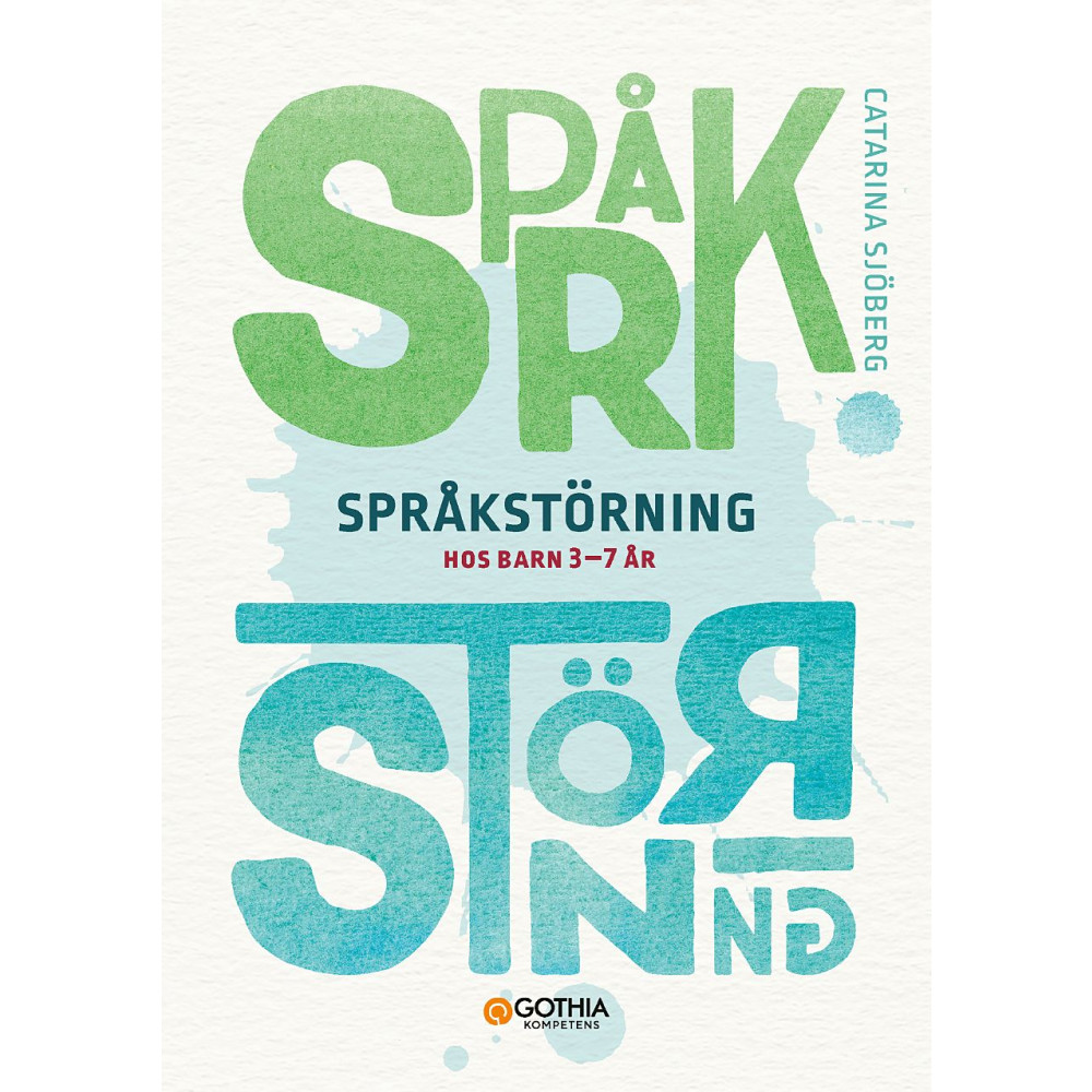 Produktbild för Språkstörning hos barn 3-7 år (häftad)