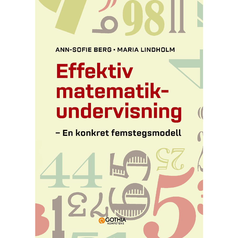 Produktbild för Effektiv matematikundervisning : en konkret femstegsmodell (häftad)