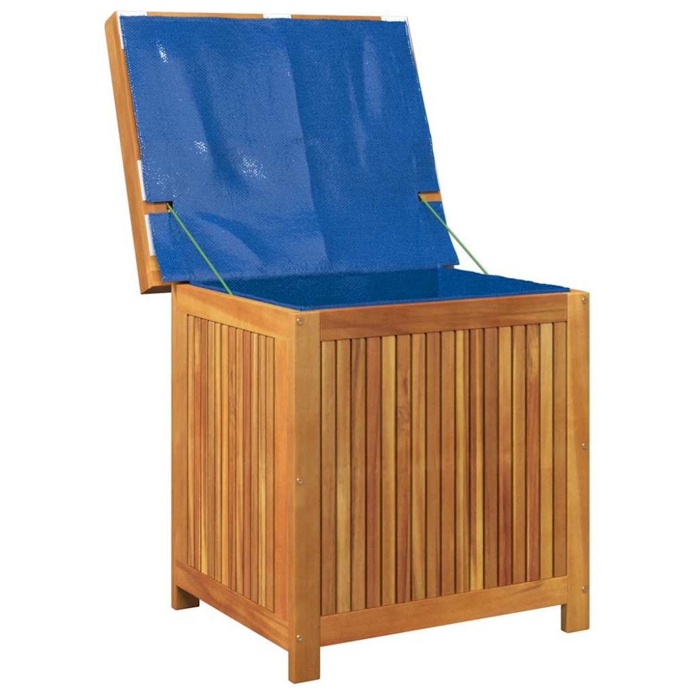 Produktbild för Kuddlåda utomhus 60x50x61 cm massivt trä akacia