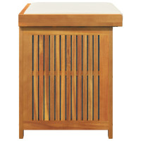 Produktbild för Kuddlåda utomhus 60x50x61 cm massivt trä akacia