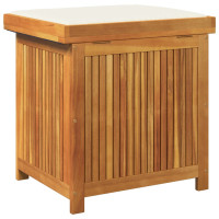 Produktbild för Kuddlåda utomhus 60x50x61 cm massivt trä akacia