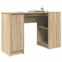 Produktbild för Skrivbord sonoma ek 120x42x76 cm konstruerat trä