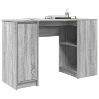 Produktbild för Skrivbord grå sonoma 120x42x76 cm konstruerat trä