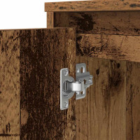Produktbild för Skrivbord gammalt trä 120x42x76 cm konstruerat trä