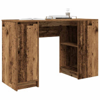 Produktbild för Skrivbord gammalt trä 120x42x76 cm konstruerat trä