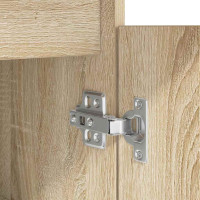Produktbild för Skrivbord sonoma ek 86x49x76 cm konstruerat trä