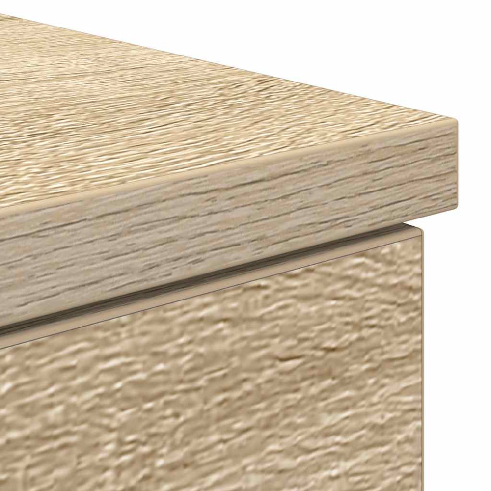 Produktbild för Skrivbord sonoma ek 86x49x76 cm konstruerat trä