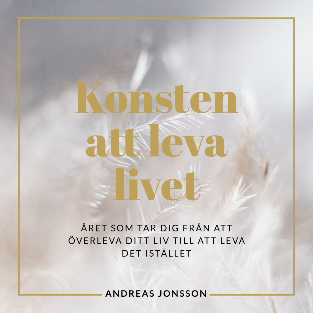 Produktbild för Konsten att leva livet : Året som tar dig från att överleva ditt liv till att leva det istället (inbunden)