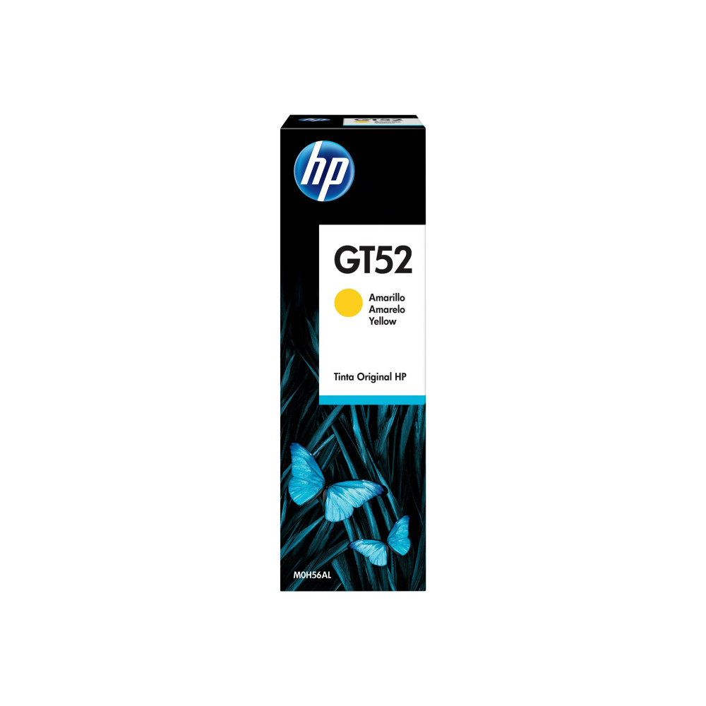 Produktbild för HP GT52 - gul - original - påfyllnadsbläck