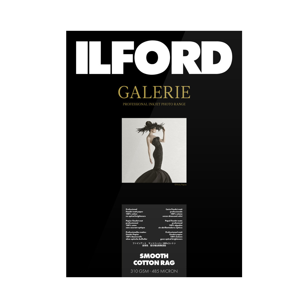 Produktbild för ILFORD Galerie Smooth Cotton Rag 310g A3 25 sheets