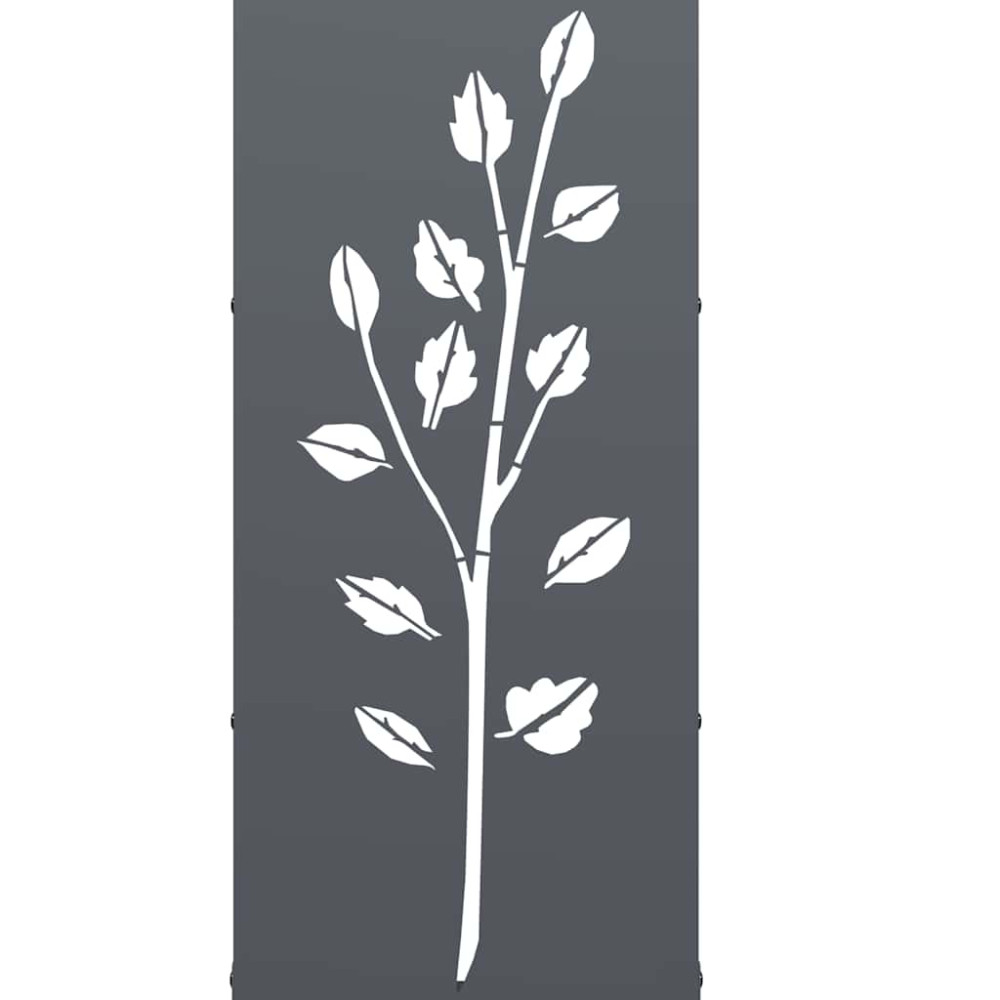 Produktbild för Vedställ antracit 40x30x80 cm kallvalsat stål